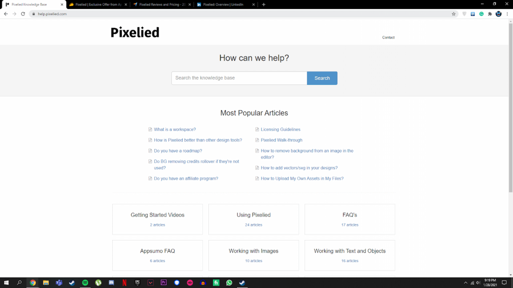 pixelied customer service